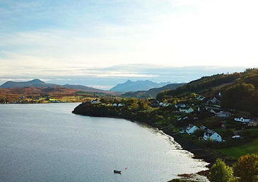 Enjoy stunning views of Portree on the Isle of Skye when you stay at our Luxury Guest House Accommodation