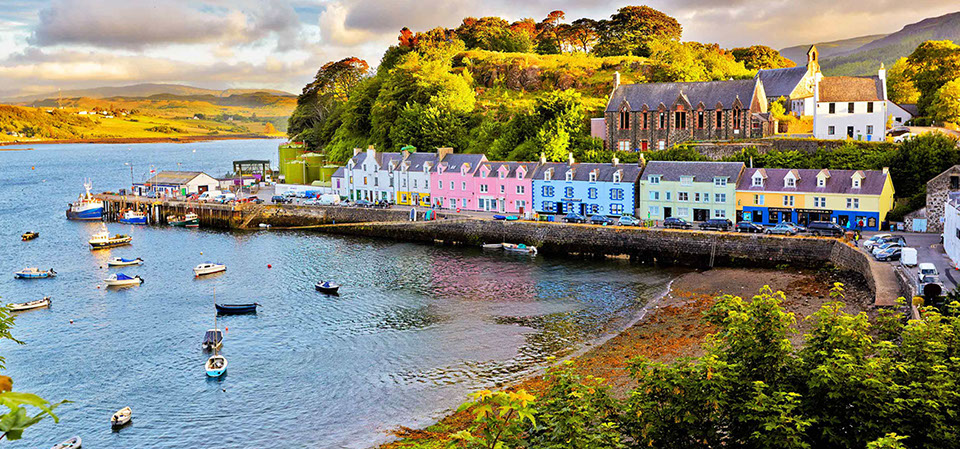 Explore Portree on the Isle of Skye when you stay at Taransay House Bed and Breakfast