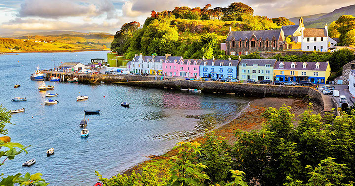 Explore Portree on the Isle of Skye when you stay at Taransay House Bed and Breakfast