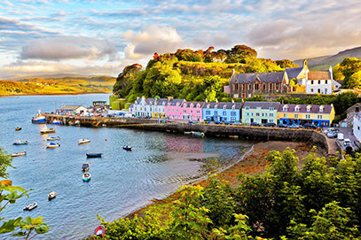 Explore Portree on the Isle of Skye when you stay at Taransay House Bed and Breakfast