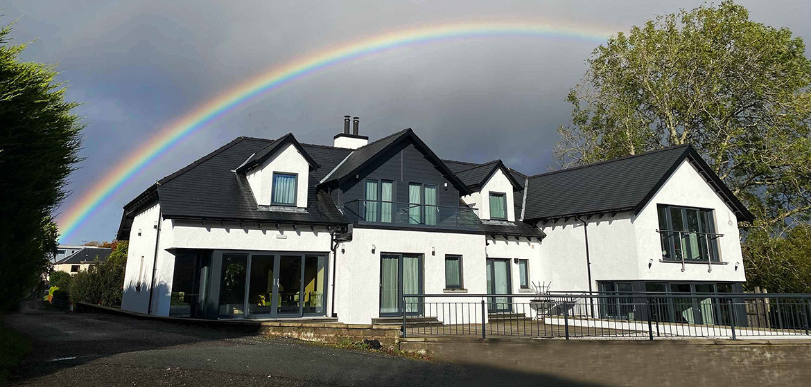 Enjoy stunning views at Taransay House Luxury Guest House in Portree