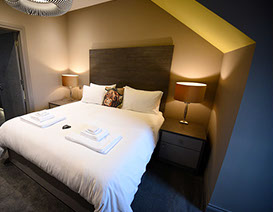 Our Luxury bed and breakfast accommodation in Portree contains comfortable Super King Size Double Beds