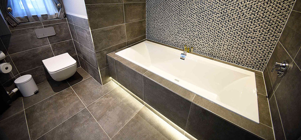 Taransay House Luxury Bed and Breakfast Accommodation in Portree contains spacious modern en suite bathrooms