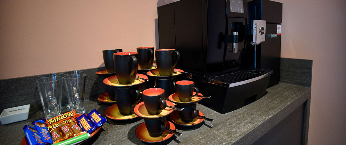 Enjoy great coffee at Taransay House Luxury Bed and Breakfast in Portree