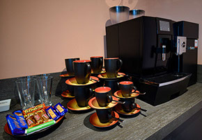 Enjoy great coffee at Taransay House Luxury Bed and Breakfast in Portree