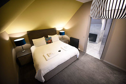 Enjoy Super King Size Double Bedrooms in Taransay House Luxury Bed and BReakfast Accommodation in Portree