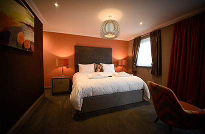 Our luxury bed and breakfast accommodation in Portree contains Super King Size Double Beds with WIFI internet access
