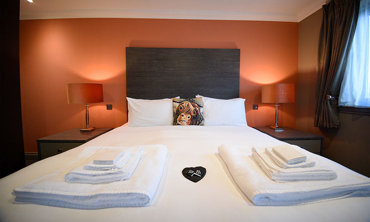 Our Luxury Guest House Accommodation in Portree offers comfortable Super King Size Double Beds to our guests