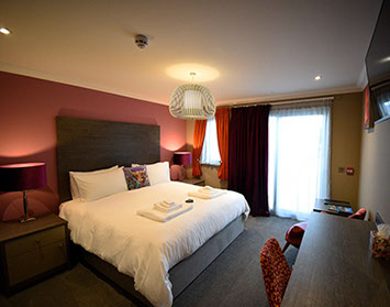 Super King Size Double Beds at Taransay House Luxury Bed and Breakfast in Portree