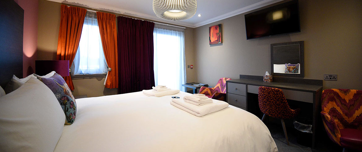 Taransay House luxury bed and breakfast accomodation in Portree contains Smart TVs with WIFI internet access