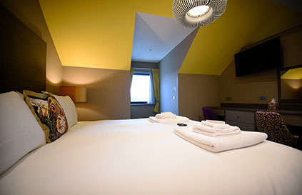 All of the guest rooms at our luxury Guest House accommodation in Portree contain Widescreen TVs with WIFI internet access