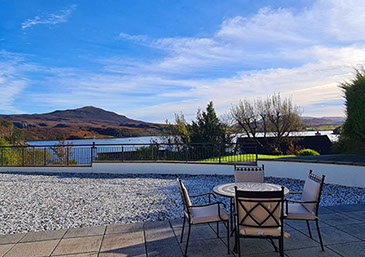 Enjoy stunning sea views from our luxury bed and breakfast accommodation in Portree