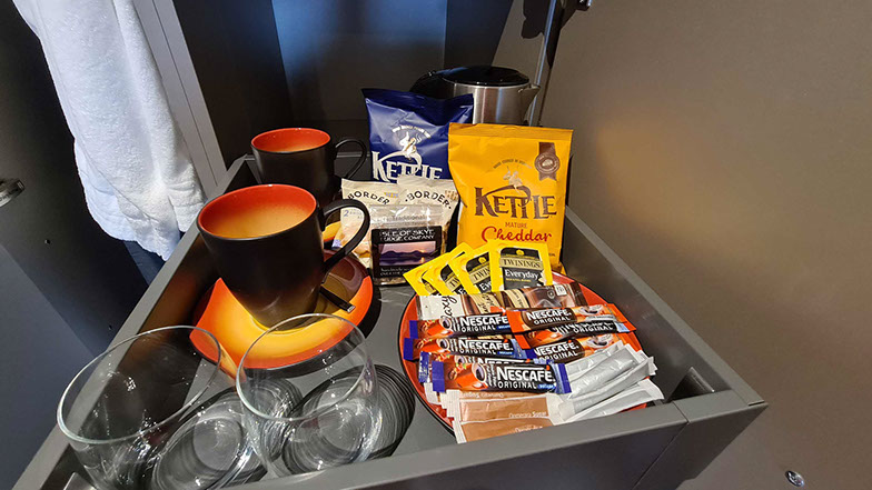 Taransay House Luxury Bed and Breakfast Accommodation in Portree offers guests extras in room including coffee and tea