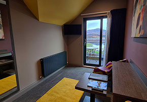 Taransay House Luxury Bed and Breakfast in Portree offers stunning sea views and private balconies