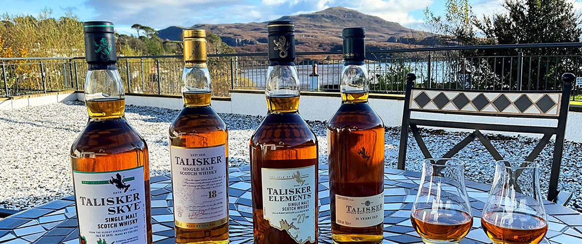 Enjoy Talisker Whisky at Taransay House Luxury Bed and Breakfast in Portree