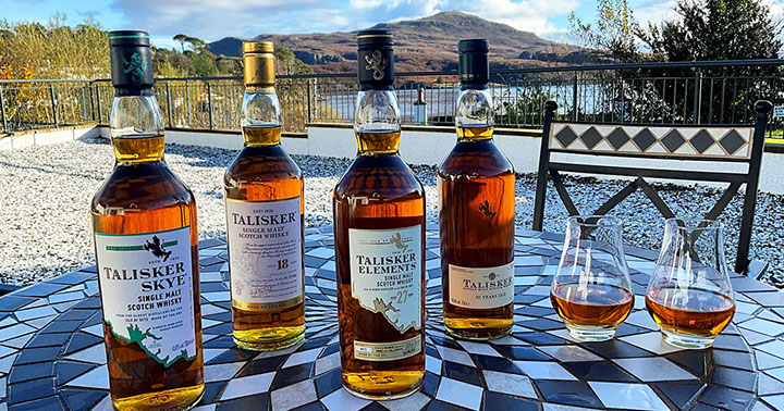 Enjoy Talisker Whisky at Taransay House Luxury Bed and Breakfast in Portree